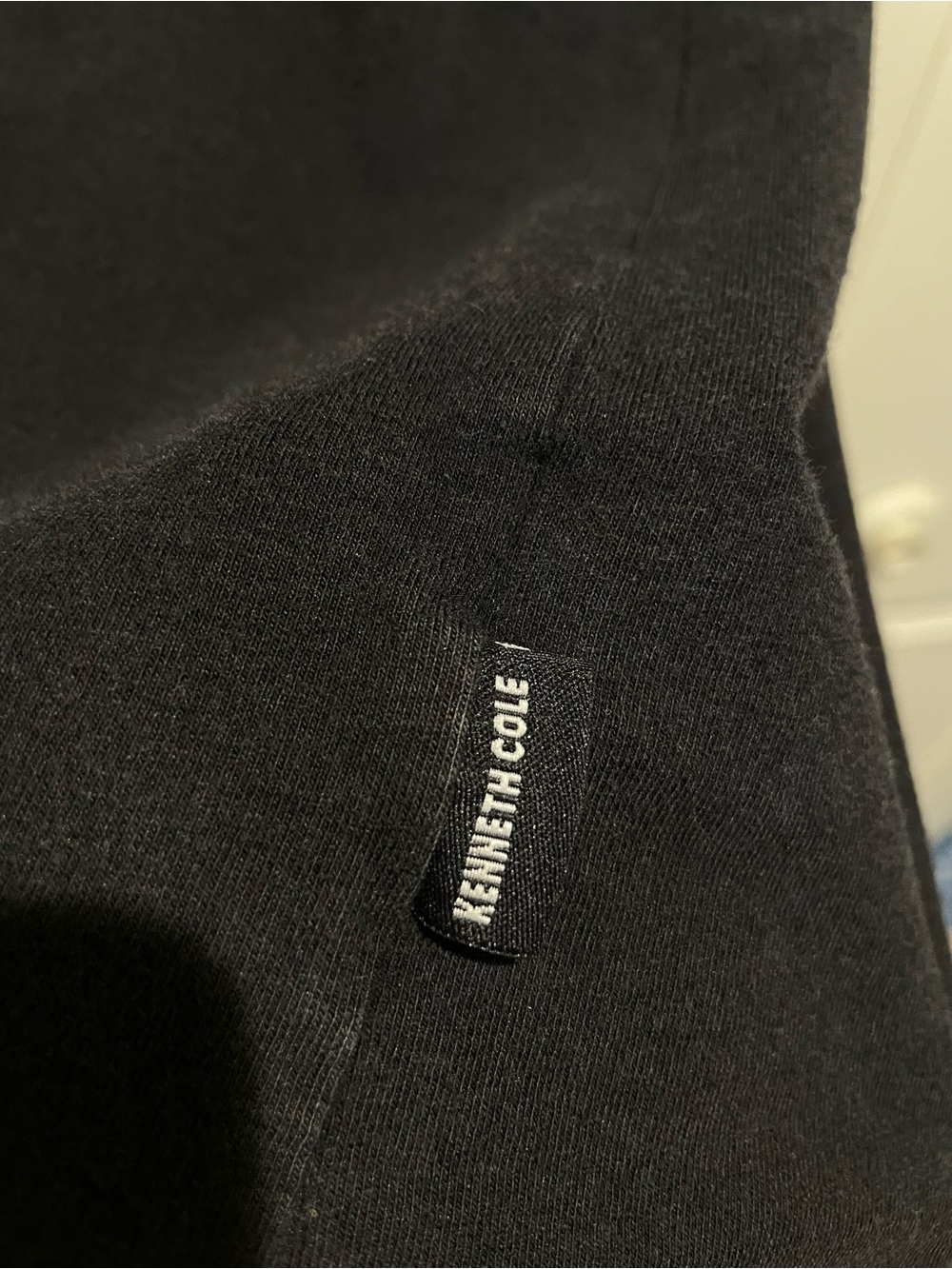 Kenneth Cole New York Men's Short Sleeve Henley Shirt Black Size XL - Picture 6 of 7